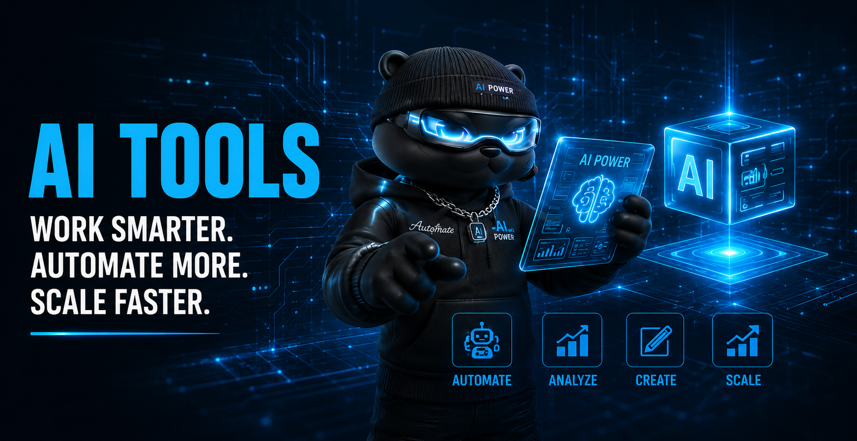 AI tools graphic