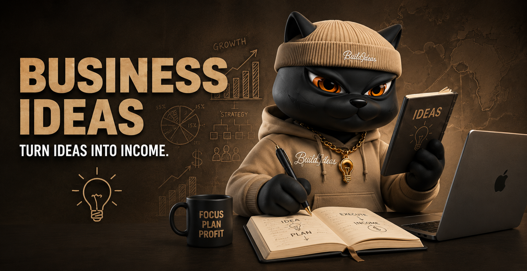 Business ideas graphic